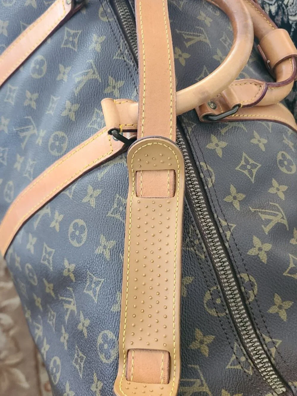 Louis Vuitton Keepall Bandouliere 55 Monogram Vintage 1984 w/ Original Strap